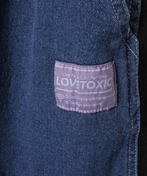 Lovetoxic(ラブトキシック)/ベルトつきラインナロースカート/img05