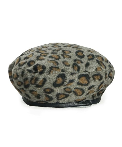 クーポン開催中 セール 10 Off 帽子 ベレー帽 ベレー ヒョウ柄 レディース メンズ レオパード サイズ調節 春 秋 冬 キーズ Keys キーズ Keys Magaseek