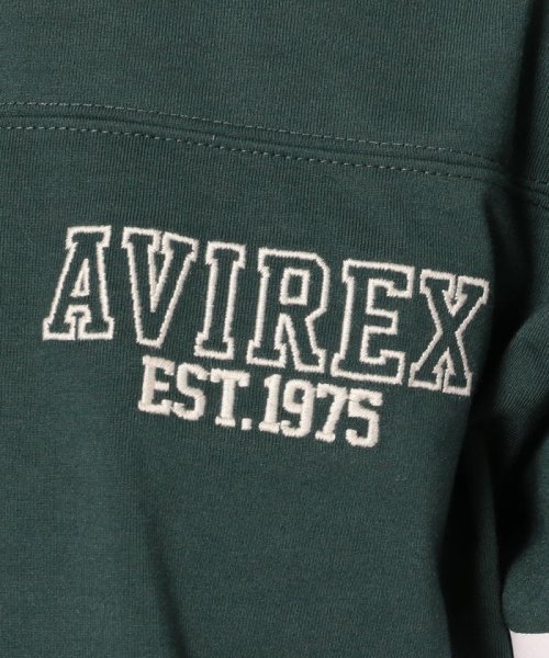 AVIREX(AVIREX)/クールマックス ルーズフィット フットボールTシャツ/ COOLMAX LOOSE FIT FOOT BALL T－SHIRT/img04
