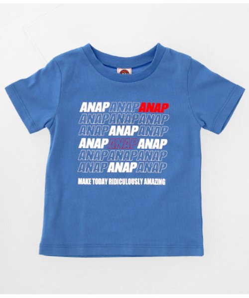 ANAP KIDS(アナップキッズ)/ポイントカラーANAPロゴTシャツ/img16