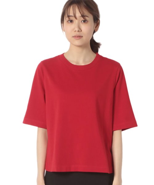 BENETTON (women)(ベネトン（レディース）)/ヘビーコットンオーバーサイズTシャツ・カットソー/img32