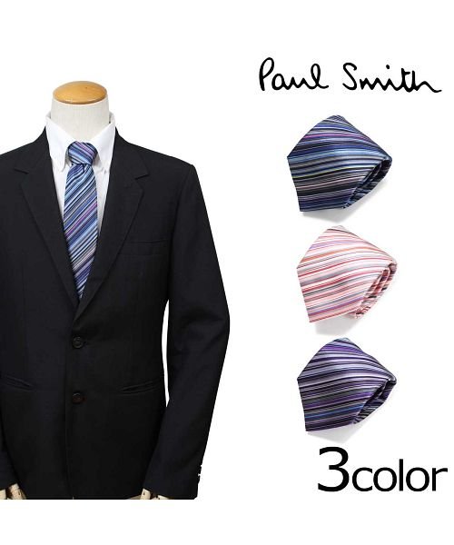 Paul Smith(ポールスミス)/ポールスミス Paul Smith ネクタイ メンズ シルク イタリア製 ビジネス 結婚式/img01