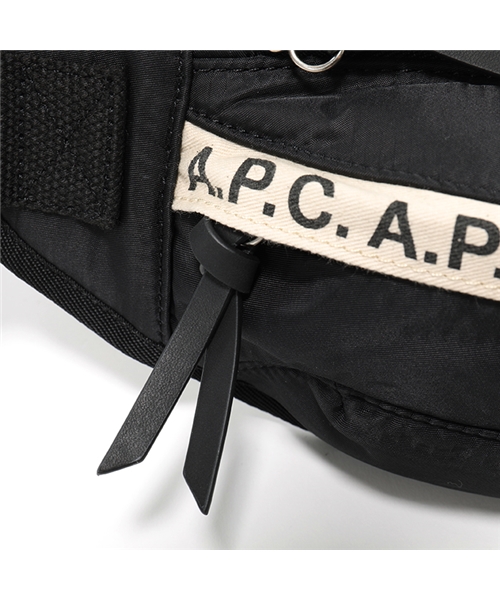 【APC A.P.C.(アーペーセー)】PAACL H62097 banane luclle ボディバッグ ベルトバッグ ウエストポーチ NOIR  ユニセックス
