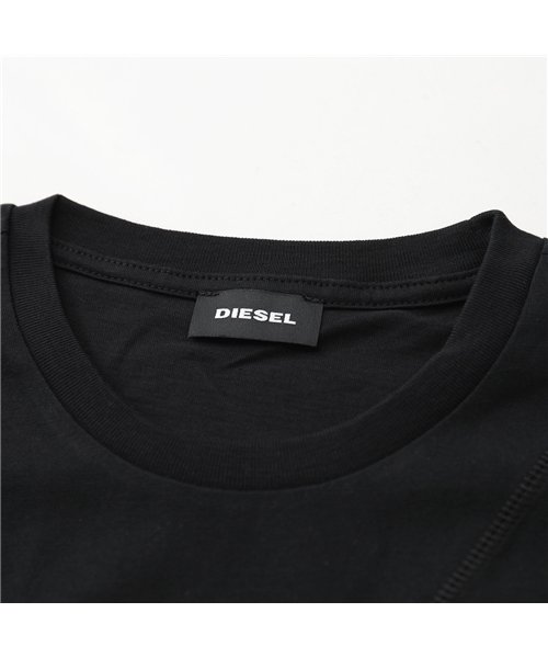 DIESEL(ディーゼル)/【DIESEL(ディーゼル)】00SDP1 0091A T－DIEGO－CUTY クルーネック 半袖 Tシャツ カットソー Wロゴ 900 メンズ/img03