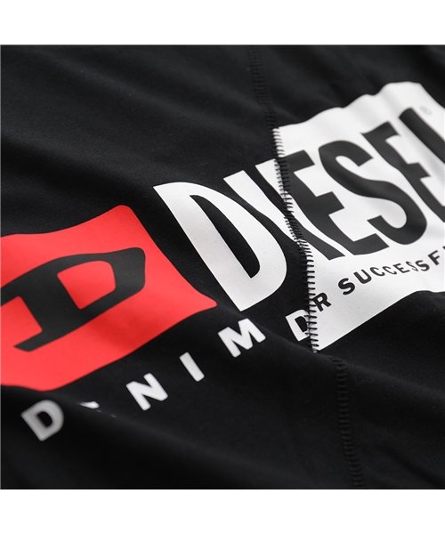 DIESEL(ディーゼル)/【DIESEL(ディーゼル)】00SDP1 0091A T－DIEGO－CUTY クルーネック 半袖 Tシャツ カットソー Wロゴ 900 メンズ/img04