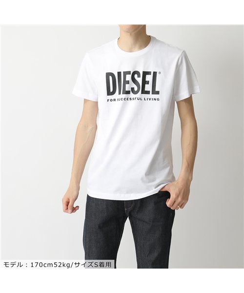 DIESEL(ディーゼル)/【DIESEL(ディーゼル)】00SXED 0AAXJ T－DIEGO－LOGO クルーネック 半袖 Tシャツ カットソー ロゴ 100 メンズ/img01