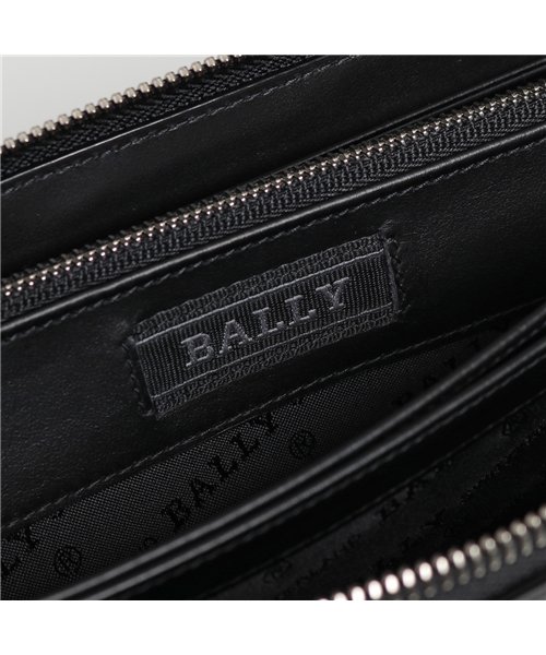 BALLY(バリー)/【BALLY バリー】BALEN HP ボヴィンレザー トラベルウォレット ラウンドジップ 長財布 レザー 100/BLACK ブラック プレーン メンズ/img03