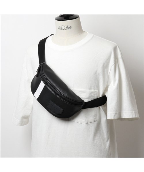 セール Bally バリー Sonni Of コーテッドキャンバス バムバッグ ショルダーバッグ メッセンジャーバッグ ボディバッグ 鞄 00 Black メンズ バリー Bally Magaseek