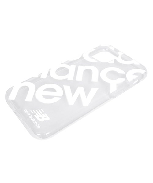 new balance(ニューバランス)/iPhone11 ケース ニューバランス New Balance TPUクリアケース スタンプロゴ ホワイト iphone11 ケース iphonexr ケース/img01