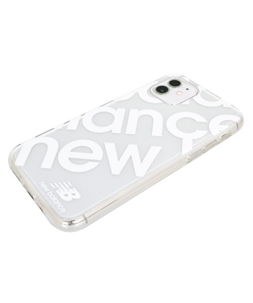 new balance(ニューバランス)/iPhone11 ケース ニューバランス New Balance TPUクリアケース スタンプロゴ ホワイト iphone11 ケース iphonexr ケース/img02