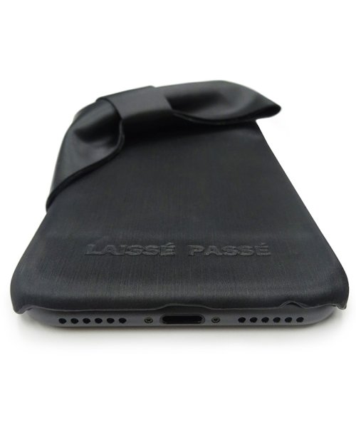 LAISSE PASSE(レッセパッセ)/73800 iPhone8/7/6s/6兼用/LAISSE PASSE[ドレープリボン／BLACK] / 背面ケース/img05