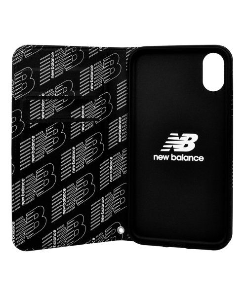 new balance(ニューバランス)/iphone ケース iPhoneXR ニューバランス New Balance シンプル手帳ケース ブラック アイフォンケース iphonexr/img04