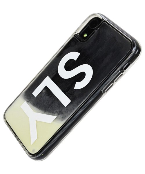 SLY(スライ)/iphone ケース iPhoneXR スライ SLY logo/白×黒 ネオンサンドケース アイフォンケース スマホケース iphonexr/img01