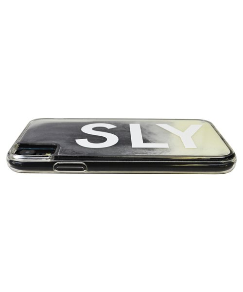 SLY(スライ)/iphone ケース iPhoneXR スライ SLY logo/白×黒 ネオンサンドケース アイフォンケース スマホケース iphonexr/img02