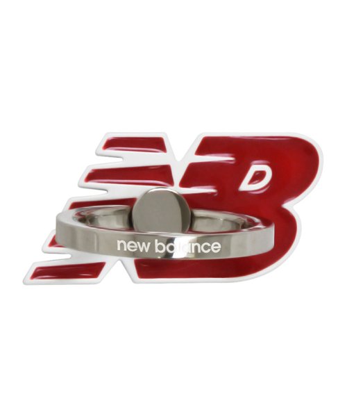 new balance(ニューバランス)/スマホリング スマホスタンド ニューバランス New Balance フライングロゴ レッド iphone xperia galaxy 多機種対応/img01