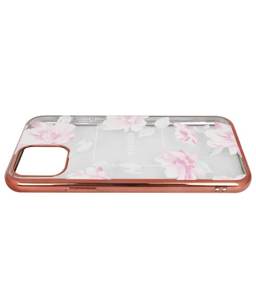 rienda(リエンダ)/iPhone11 ケース リエンダ rienda メッキクリアケース Lace Flower ピンク スマホケース iphone11 ケース iphonexr/img01
