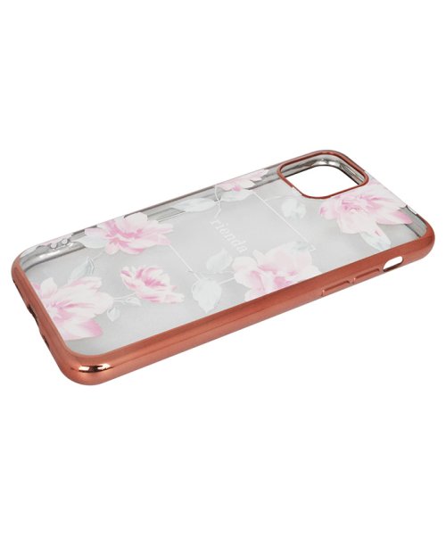 rienda(リエンダ)/iPhone11 ケース リエンダ rienda メッキクリアケース Lace Flower ピンク スマホケース iphone11 ケース iphonexr/img02