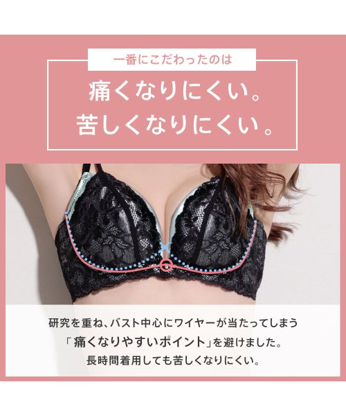 セール ヴェネツィア 脇高 単品ブラジャー 下着 レディース 女性 脇高 脇肉 ブラジャー ブラ レース 総レース 谷間 寄せ 上げ 脇高ブラ ランジェリー かわいい エメフィール Aimerfeel Magaseek