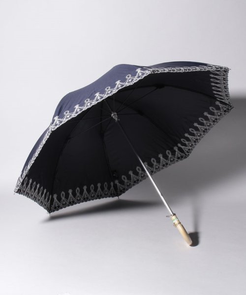 LANVIN Collection(umbrella)(ランバンコレクション（傘）)/LANVIN COLLECTION 晴雨兼用傘 "レースラメ刺繍"/img01