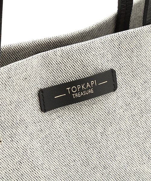TOPKAPI TREASURE(トプカピトレジャー)/シャンブレーキャンバス PVC加工A4トートバッグ/img07