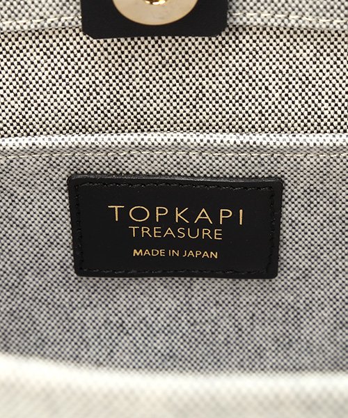 TOPKAPI TREASURE(トプカピトレジャー)/シャンブレーキャンバス PVC加工A4トートバッグ/img10