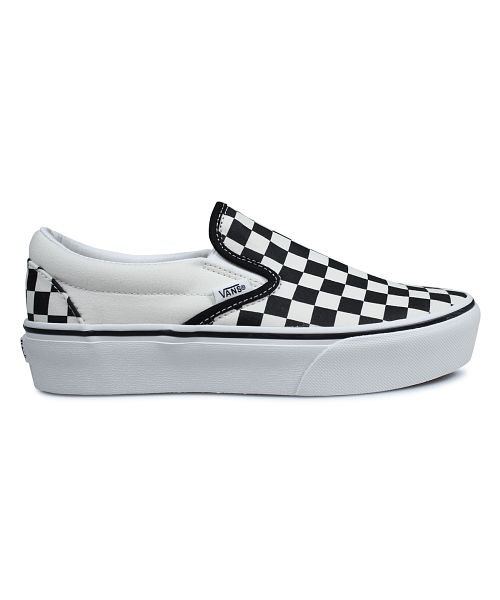 VANS(ヴァンズ)/VANS ヴァンズ スリッポン クラシック スニーカー メンズ レディース バンズ 厚底 CLASSIC SLIP－ON PLATFORM ホワイト 白 VN0/img03