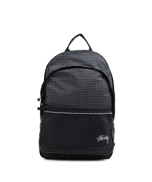 ステューシー STUSSY リュック バッグ バックパック メンズ レディース RIPSTOP NYLON BACKPACK ブラック 133020