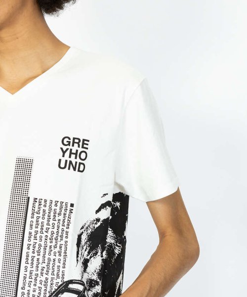 5351POURLESHOMMES(5351POURLESHOMMES)/グレイハウンド　半袖Tシャツ/img17