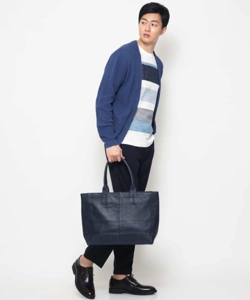 a.v.v (MEN)(アー・ヴェ・ヴェメンズ)/【オンオフ兼用】レザートートBAG[WEB限定サイズ]/img01