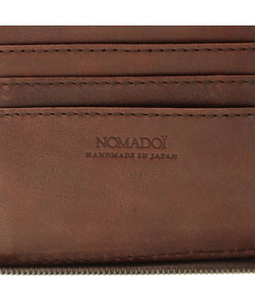 NOMADOI(ノマドイ)/ノマドイ 財布 NOMADOI アラバマ ALABAMA 二つ折り財布 box型小銭入れ ラウンドファスナー 日本製 NAMW2AS1/img15