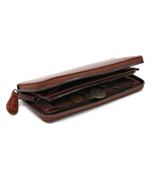 ノマドイ 財布 NOMADOI ペンシルバニア PENNSYLVANIA 長財布 小銭入れ付き ラウンドファスナー 本革 シンプル 日本製 NAMW6ET2