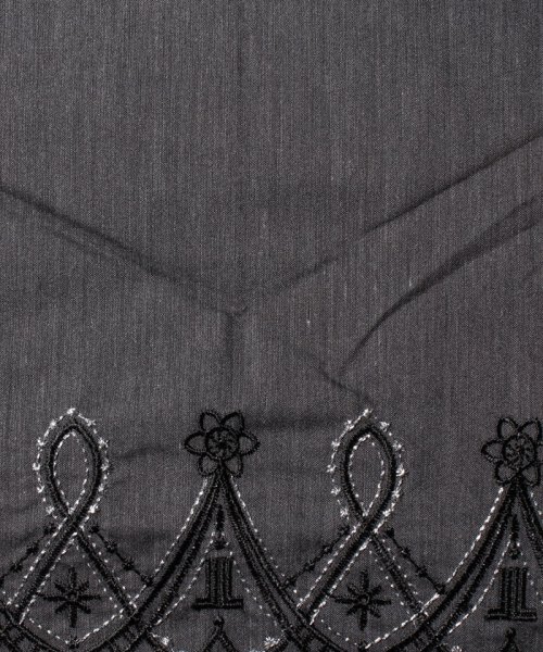 LANVIN Collection(umbrella)(ランバンコレクション（傘）)/LANVIN COLLECTION 晴雨兼用折りたたみ傘 "レースラメ刺繍"/img06