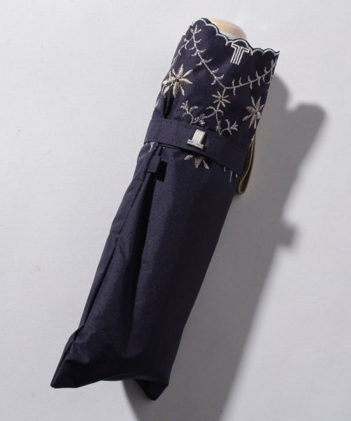LANVIN Collection(umbrella)(ランバンコレクション（傘）)/LANVIN COLLECTION 晴雨兼用折りたたみ傘 "裾花刺繍”/img02