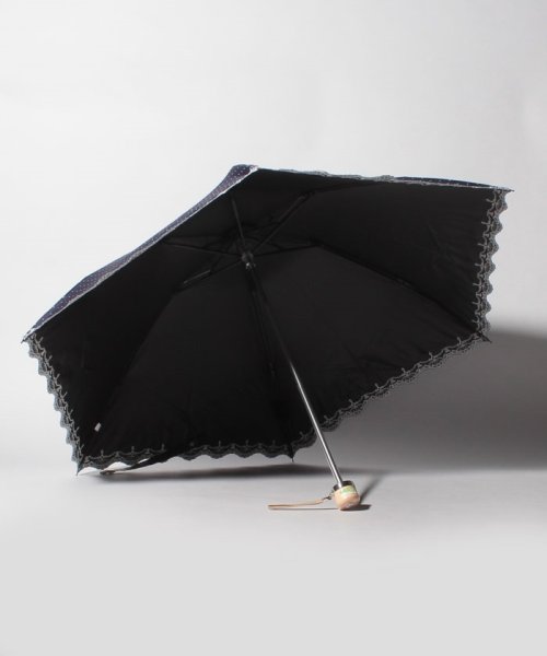 LANVIN Collection(umbrella)(ランバンコレクション（傘）)/LANVIN COLLECTION 晴雨兼用折りたたみ傘 ”ドット 刺繍”/img01