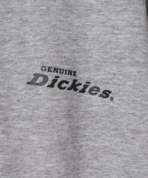 MARUKAWA(大きいサイズのマルカワ)/【GENUINE Dickies】ジェニュイン ディッキーズ 大きいサイズ 裏毛 切り替えワンポイント 袖ロゴプリントフルジップパーカー/img12