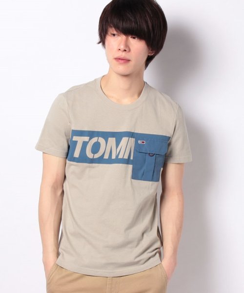 TOMMY JEANS(トミージーンズ)/コントラストポケットTシャツ/img08