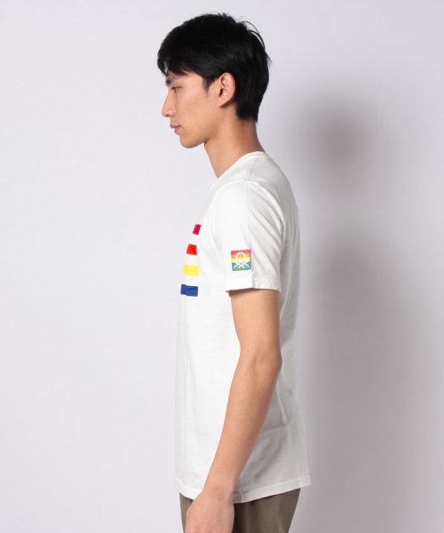 BENETTON (mens)(ベネトン（メンズ）)/レインボーフラッグTシャツ・カットソー/img04