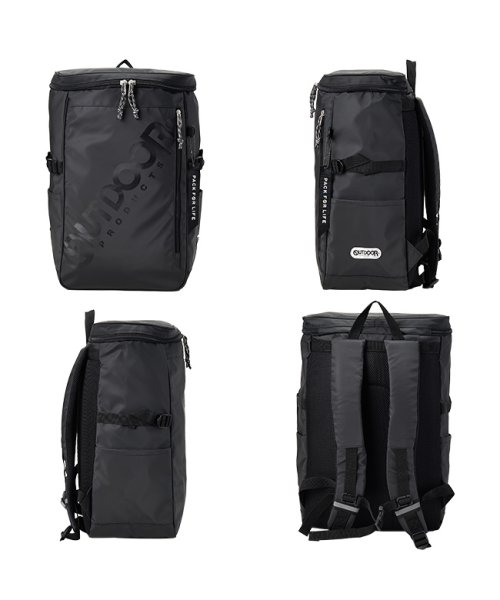 アウトドア リュック 30l メンズ レディース スクエア ボックス型 防水 通学 Outdoor アウトドア Outdoor Magaseek