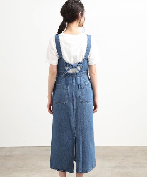 セール Web限定 Lee Vis デニムサロペットスカート ビス Vis Magaseek