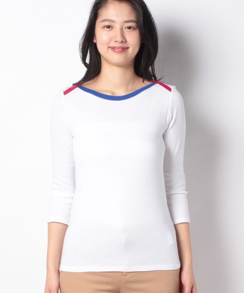 BENETTON (women)(ベネトン（レディース）)/ボートネック7分袖Tシャツ・カットソー/img05