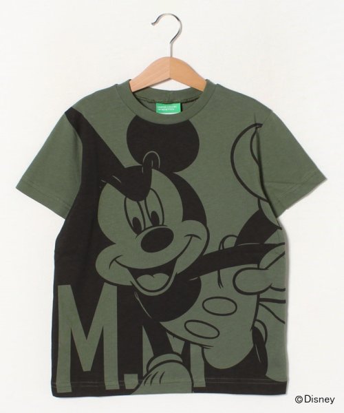 BENETTON (UNITED COLORS OF BENETTON BOYS)(ユナイテッド　カラーズ　オブ　ベネトン　ボーイズ)/【Disneyコラボ】ミッキーマウスTシャツ・カットソー/img07