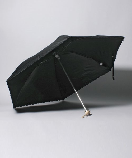 LANVIN Collection(umbrella)(ランバンコレクション（傘）)/LANVIN COLLECTION 晴雨兼用折りたたみ傘 ”刺繍 ジャガードレース”/img01