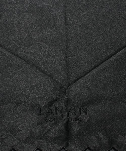 LANVIN Collection(umbrella)(ランバンコレクション（傘）)/LANVIN COLLECTION 晴雨兼用折りたたみ傘 ”刺繍 ジャガードレース”/img04