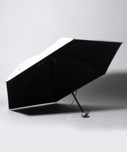 LANVIN en Bleu(umbrella)(ランバンオンブルー（傘）)/LANVIN en Bleu 晴雨兼用折りたたみ傘 "フラワー オーバーロック"/img01