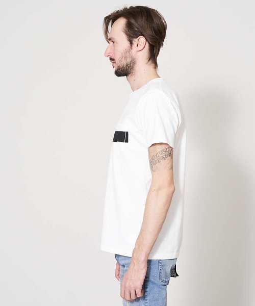5351POURLESHOMMES(5351POURLESHOMMES)/NEWワンライン半袖Tシャツ【ポケットver.】/img03