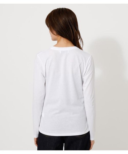 AZUL by moussy(アズールバイマウジー)/BASIC LONG SLEEVE V NECK TEE/img05