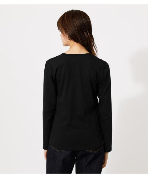 AZUL by moussy(アズールバイマウジー)/BASIC LONG SLEEVE V NECK TEE/img13