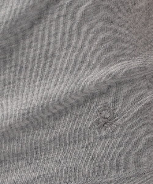 BENETTON (women)(ベネトン（レディース）)/クルーネック裾ロゴ刺繍半袖Tシャツ・カットソー/img16
