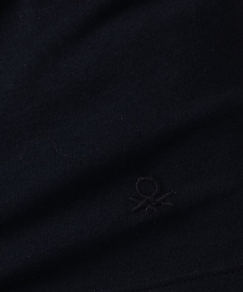 BENETTON (women)(ベネトン（レディース）)/クルーネック裾ロゴ刺繍半袖Tシャツ・カットソー/img24