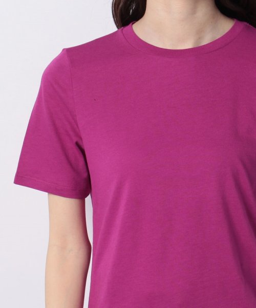 BENETTON (women)(ベネトン（レディース）)/クルーネック裾ロゴ刺繍半袖Tシャツ・カットソー/img47